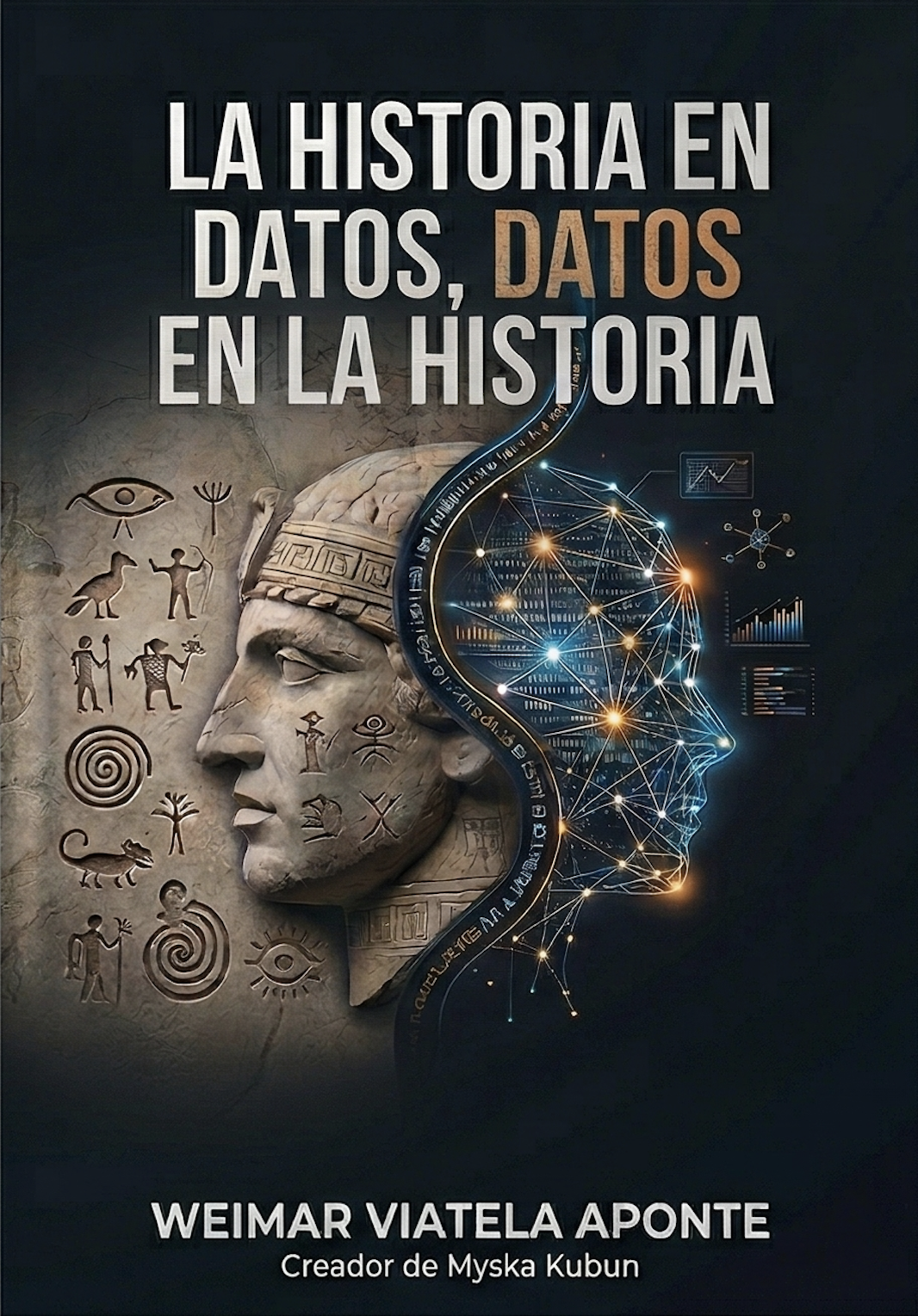 Portada del libro La historia en datos, datos en la historia de Weimar Viatela Aponte